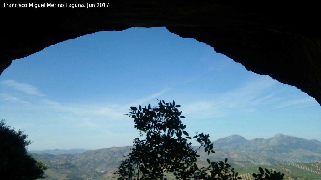 Pinturas rupestres del Abrigo de Peas Rubias I - Pinturas rupestres del Abrigo de Peas Rubias I. Vistas