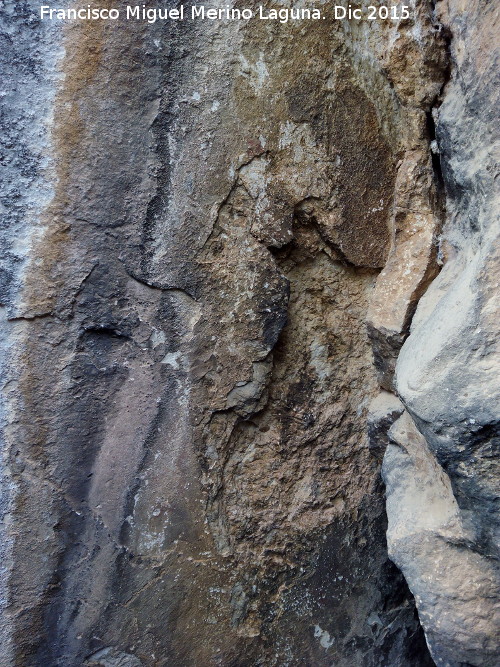 Pinturas rupestres de la Cueva de la Arena - Pinturas rupestres de la Cueva de la Arena. Panel