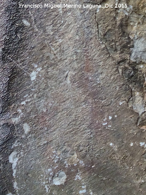 Pinturas rupestres de la Cueva de la Arena - Pinturas rupestres de la Cueva de la Arena. Pinturas rupestres de la izquierda