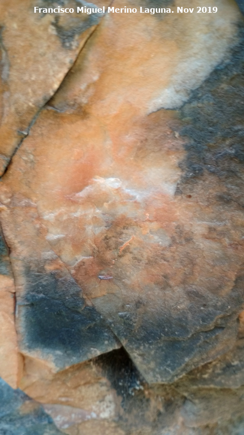 Pinturas rupestres del Cimbarrillo de Mara Antonia II - Pinturas rupestres del Cimbarrillo de Mara Antonia II. Figura indita