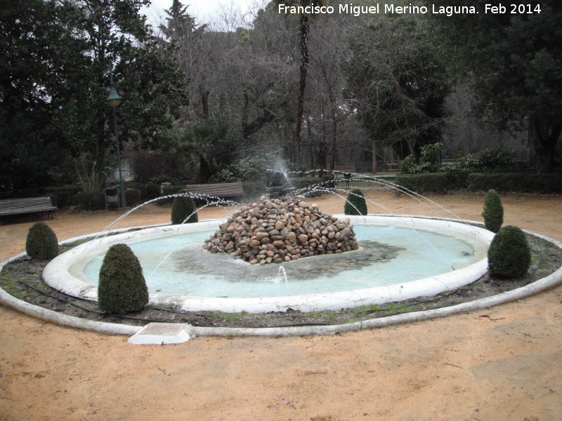 Fuente de los Jardines de Jabalcuz - Fuente de los Jardines de Jabalcuz. 