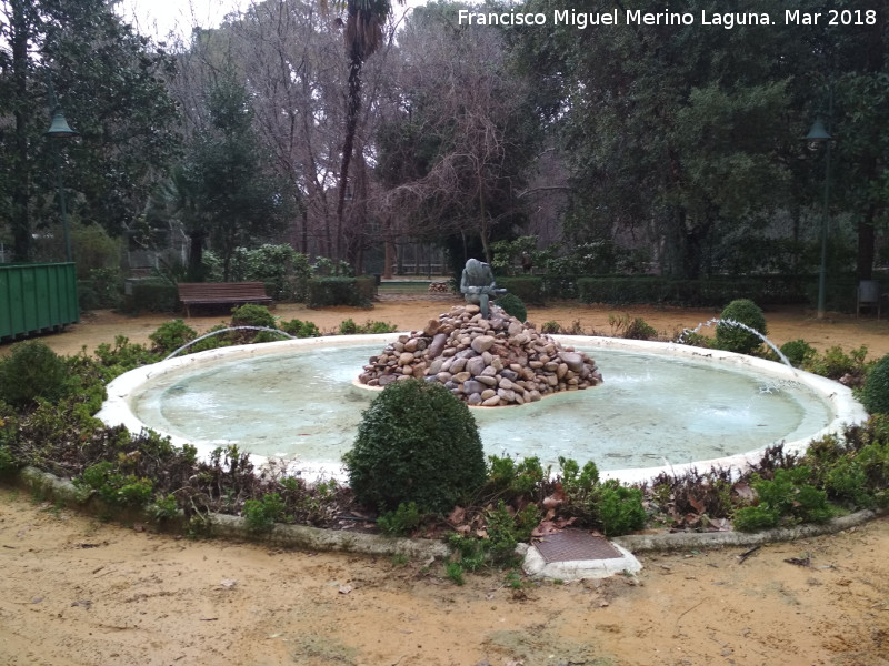 Fuente de los Jardines de Jabalcuz - Fuente de los Jardines de Jabalcuz. Parte delantera