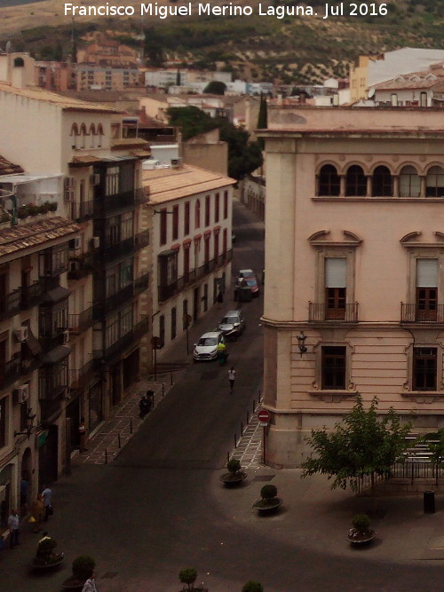 Calle Carrera de Jess - Calle Carrera de Jess. Desde la Catedral