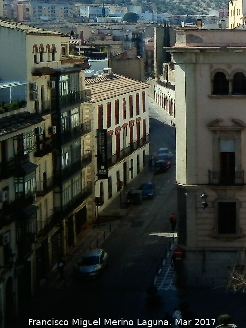 Calle Carrera de Jess - Calle Carrera de Jess. Desde la Catedral