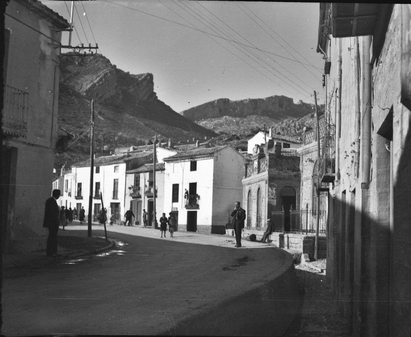 Calle Carrera de Jess - Calle Carrera de Jess. Foto antigua IEG