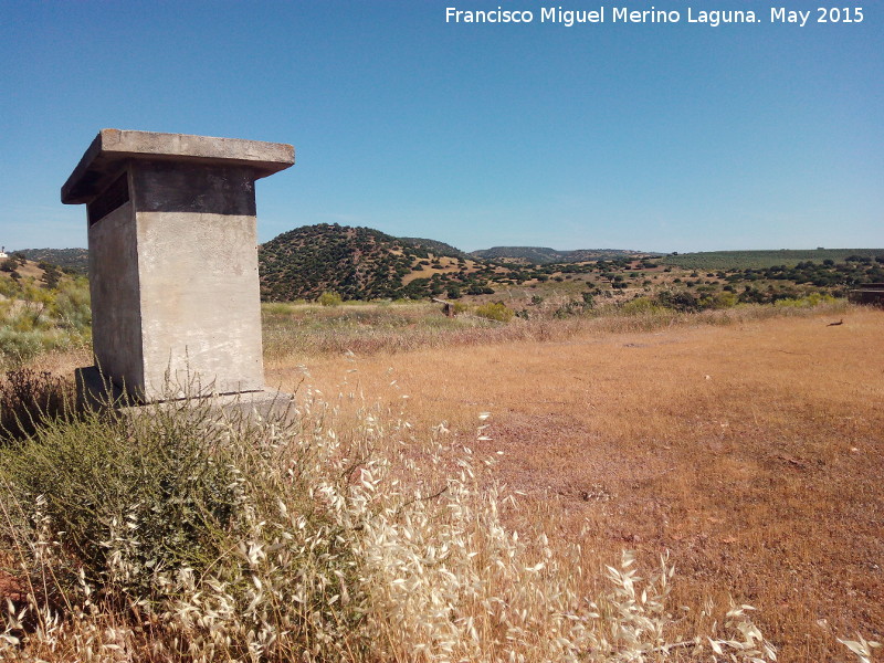 Polvorn de Vadollano - Polvorn de Vadollano. Respiradero de un bunker