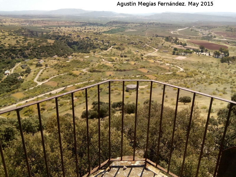 Polvorn de Vadollano - Polvorn de Vadollano. Vistas desde la torre de vigilancia ms alta