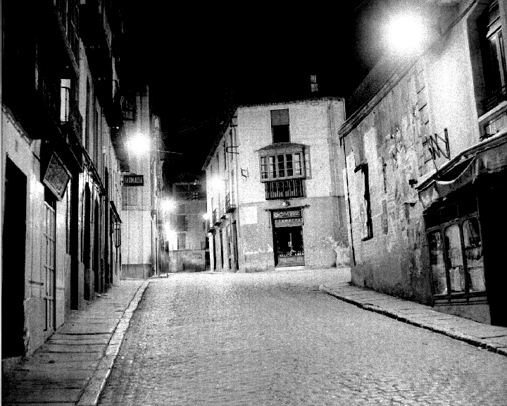 Calle Coln - Calle Coln. Foto antigua