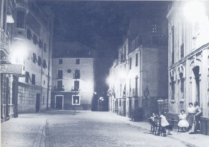 Calle Coln - Calle Coln. Foto antigua