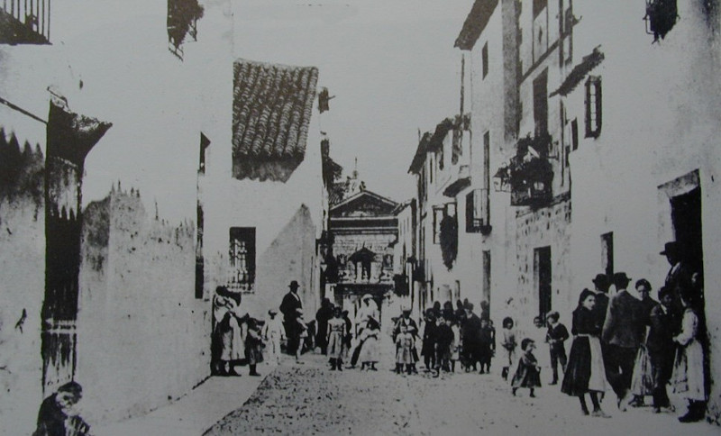Calle Las Bernardas - Calle Las Bernardas. 1903