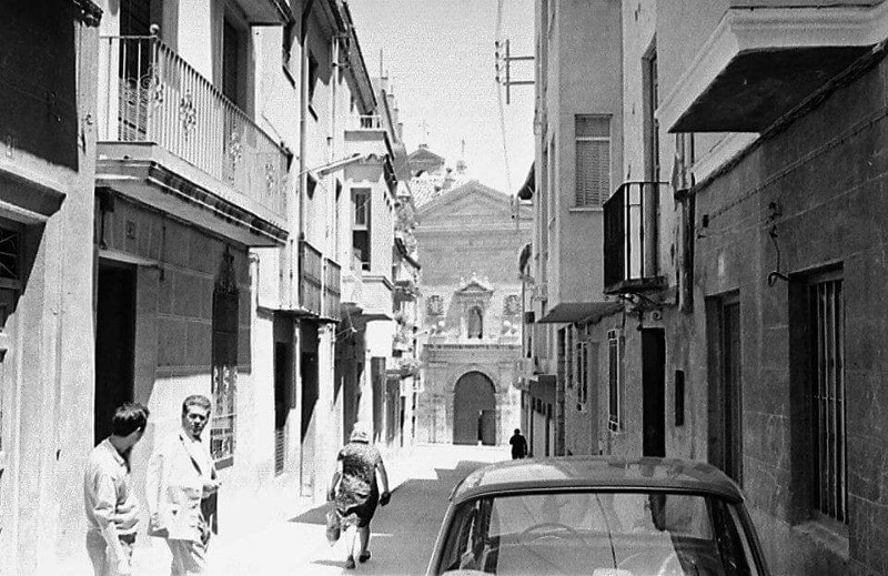 Calle Las Bernardas - Calle Las Bernardas. Foto antigua