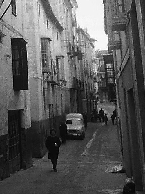Calle Francisco Coello - Calle Francisco Coello. Foto antigua