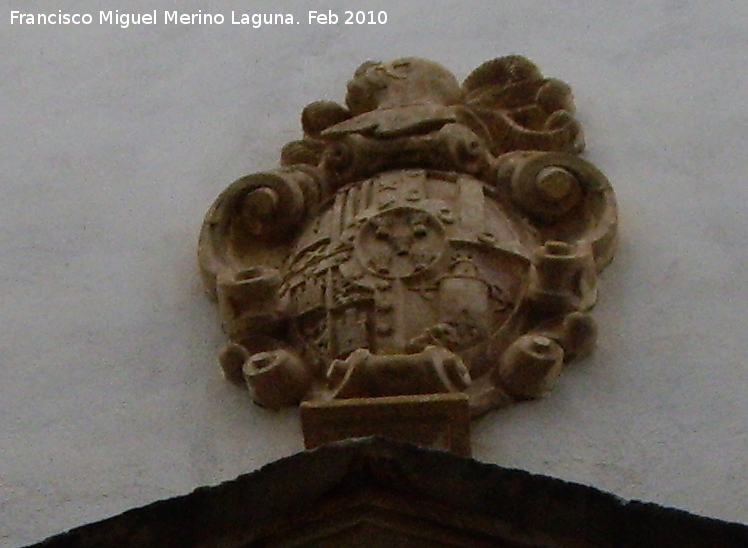 Palacio de María Contreras Leiva y Biedma Iranzo - Palacio de María Contreras Leiva y Biedma Iranzo. Escudo
