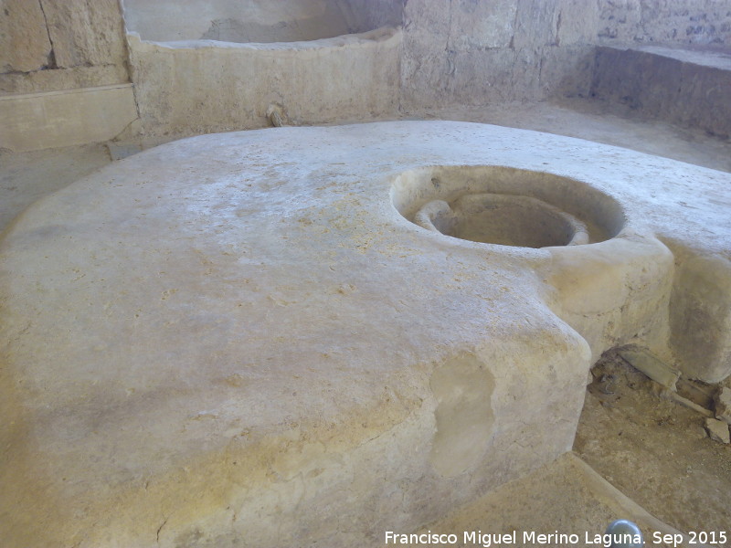 Villa romana de El Ruedo - Villa romana de El Ruedo. Triclinium con fuente