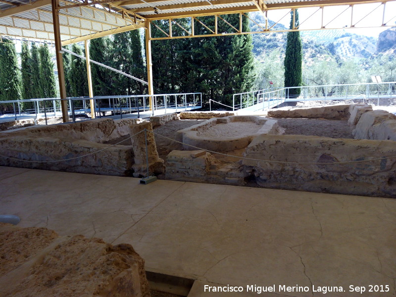 Villa romana de El Ruedo - Villa romana de El Ruedo. Patio