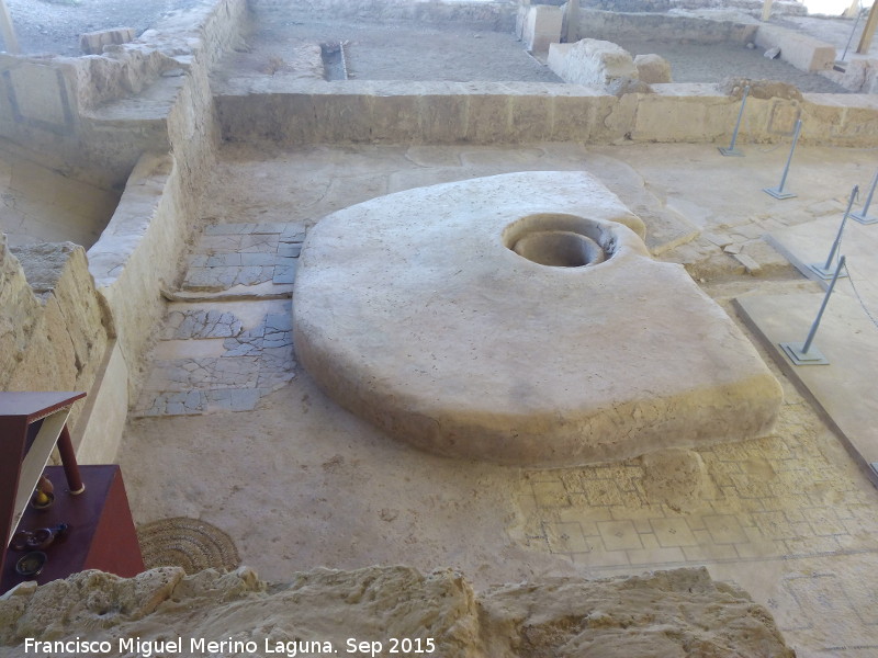 Villa romana de El Ruedo - Villa romana de El Ruedo. Triclinium