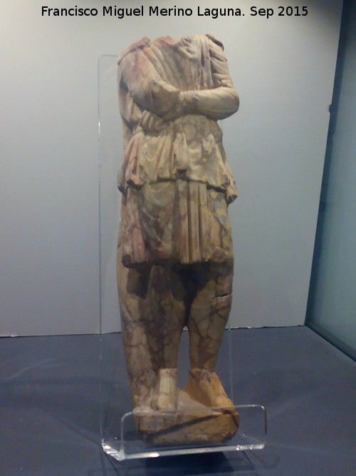 Villa romana de El Ruedo - Villa romana de El Ruedo. Attis. Museo de Almedinilla