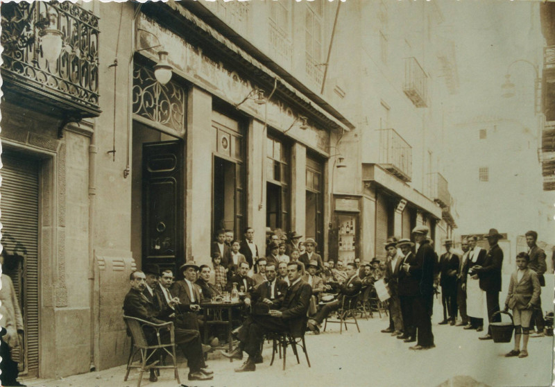 Calle Maestra - Calle Maestra. Foto antigua