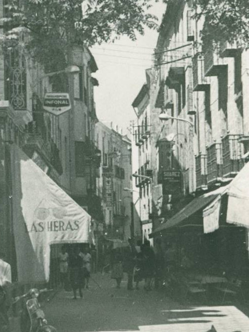 Calle Maestra - Calle Maestra. Foto antigua