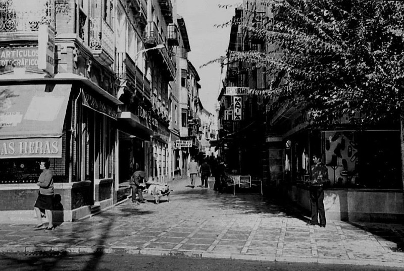 Calle Maestra - Calle Maestra. Foto antigua