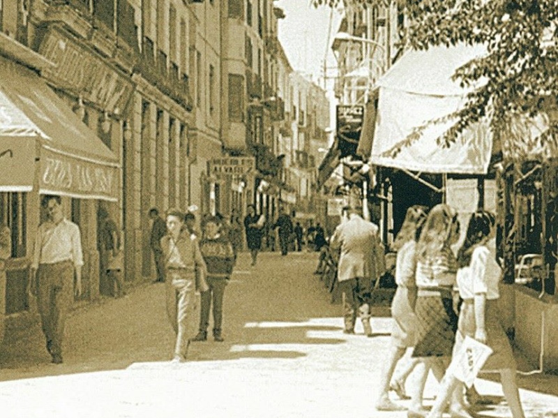 Calle Maestra - Calle Maestra. Foto antigua