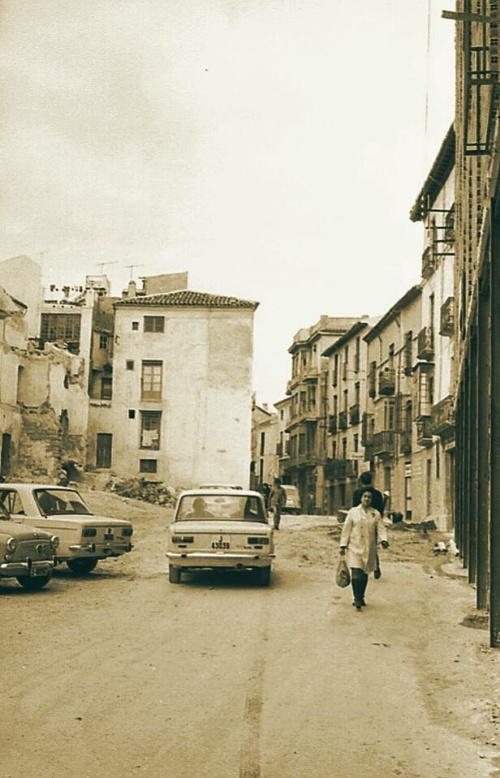 Calle Martnez Molina - Calle Martnez Molina. Foto antigua