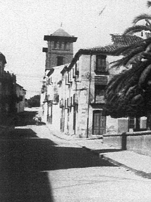 Calle del Santo - Calle del Santo. Foto antigua