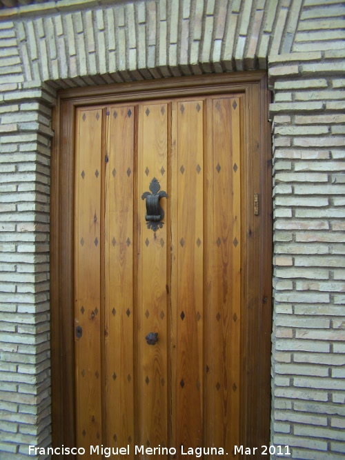 Casa de la Calle Rostro n 12 - Casa de la Calle Rostro n 12. Puerta con mezuz