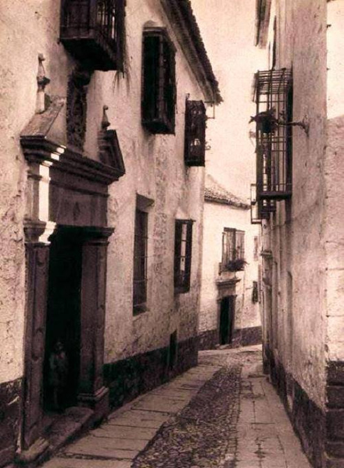 Calle San Andrs - Calle San Andrs. Foto antigua