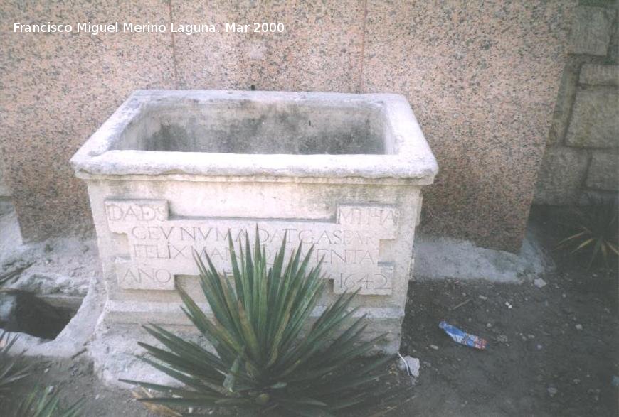 Fuente de la Plaza de las Herreras - Fuente de la Plaza de las Herreras. 