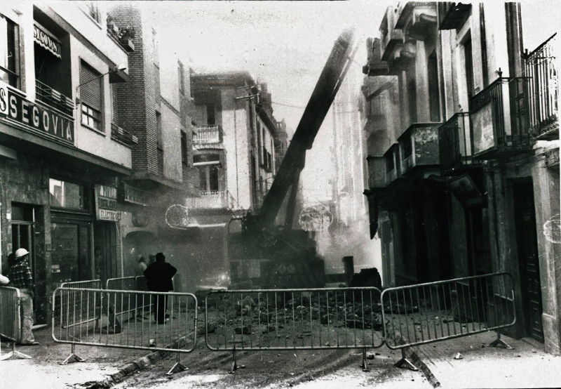 Calle San Clemente - Calle San Clemente. Foto antigua IEG