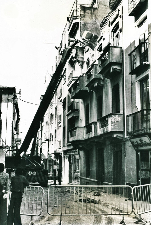 Calle San Clemente - Calle San Clemente. Foto antigua IEG