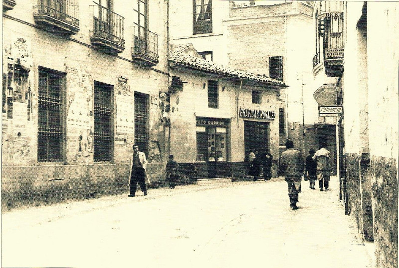 Calle San Clemente - Calle San Clemente. Foto antigua. Foto Garrido