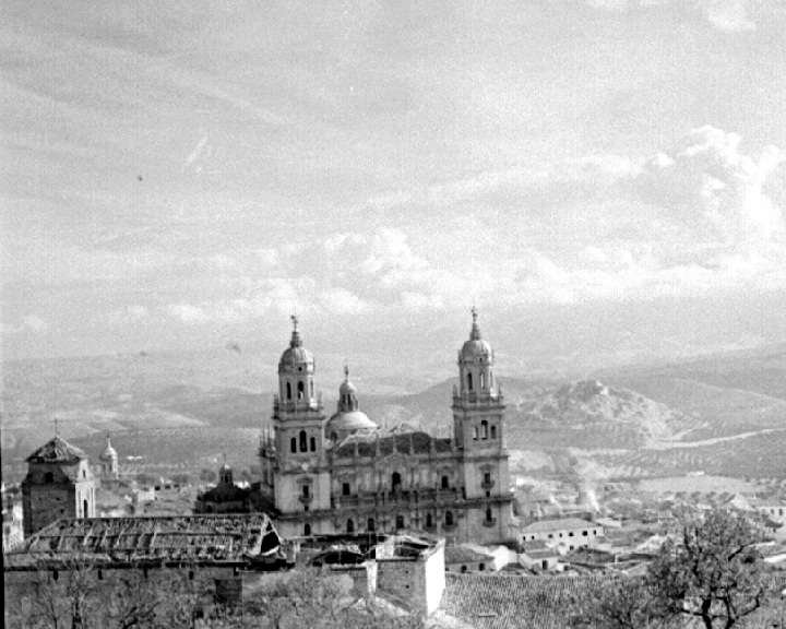 Catedral de Jan - Catedral de Jan. Foto antigua