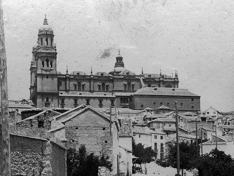 Catedral de Jan - Catedral de Jan. Foto antigua