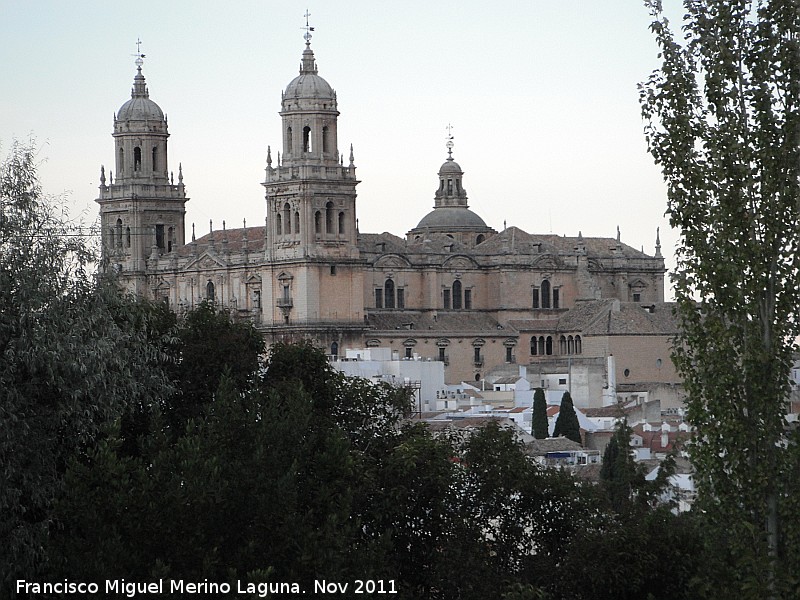 Catedral de Jan - Catedral de Jan. Desde el Parque del Seminario