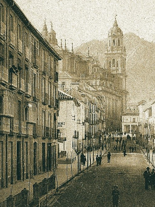 Catedral de Jaén - Catedral de Jaén. Foto antigua