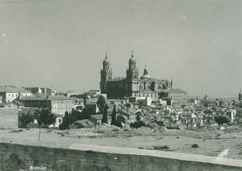 Catedral de Jaén - Catedral de Jaén. Foto antigua. Foto de Roselló
