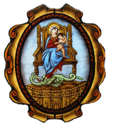 Catedral de Jan - Catedral de Jan. Escudo