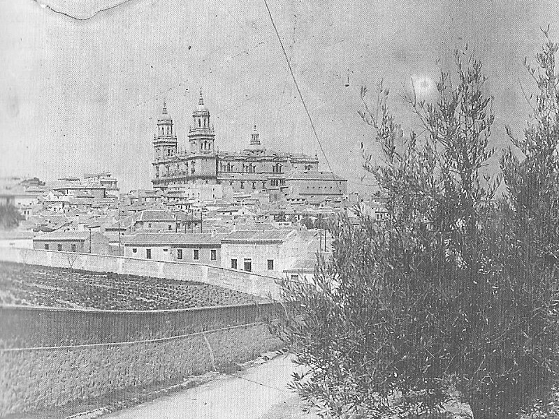 Catedral de Jan - Catedral de Jan. Foto antigua