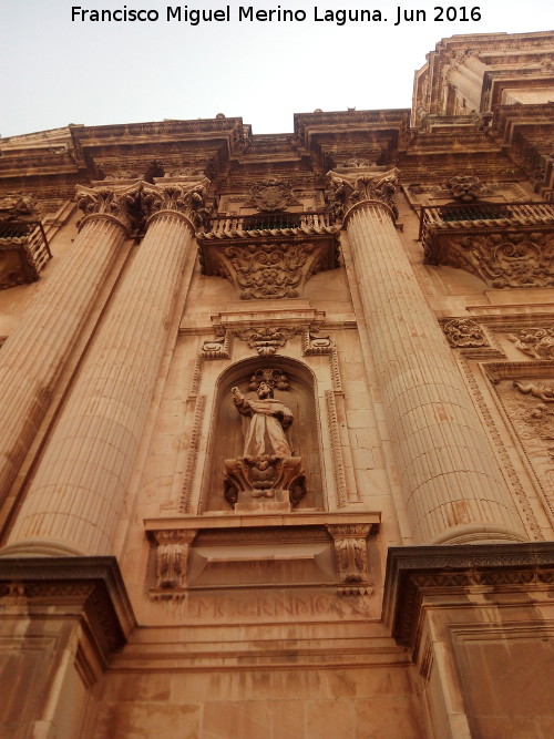 Catedral de Jan. Fachada - Catedral de Jan. Fachada. Calle de San Pablo