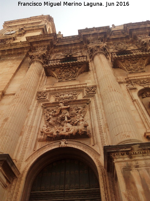Catedral de Jan. Fachada - Catedral de Jan. Fachada. Calle de la Puerta de los Fieles