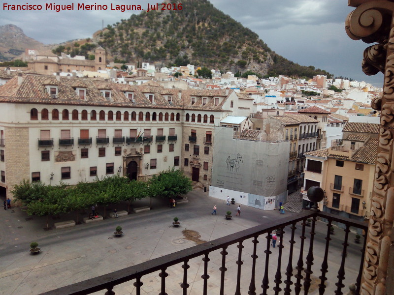 Catedral de Jan. Fachada - Catedral de Jan. Fachada. Desde el balcn principal