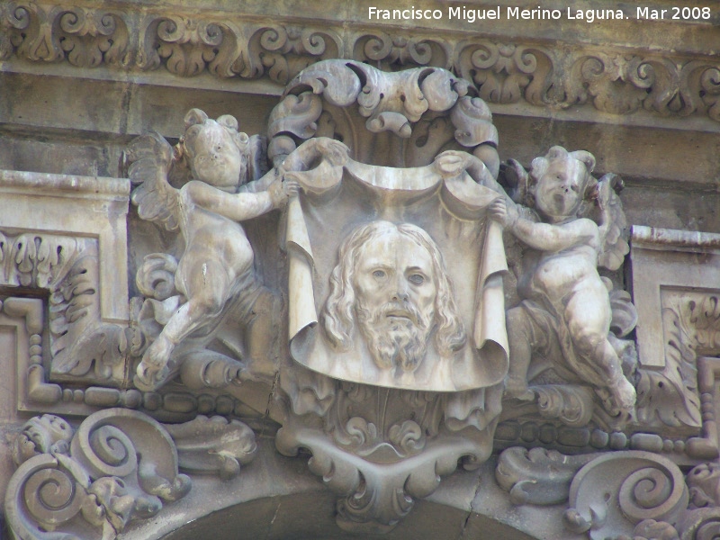 Catedral de Jan. Fachada - Catedral de Jan. Fachada. El Santo Rostro