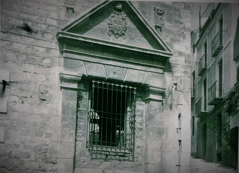 Grupo Escolar de los Caos - Grupo Escolar de los Caos. Foto antigua. Archivo IEG