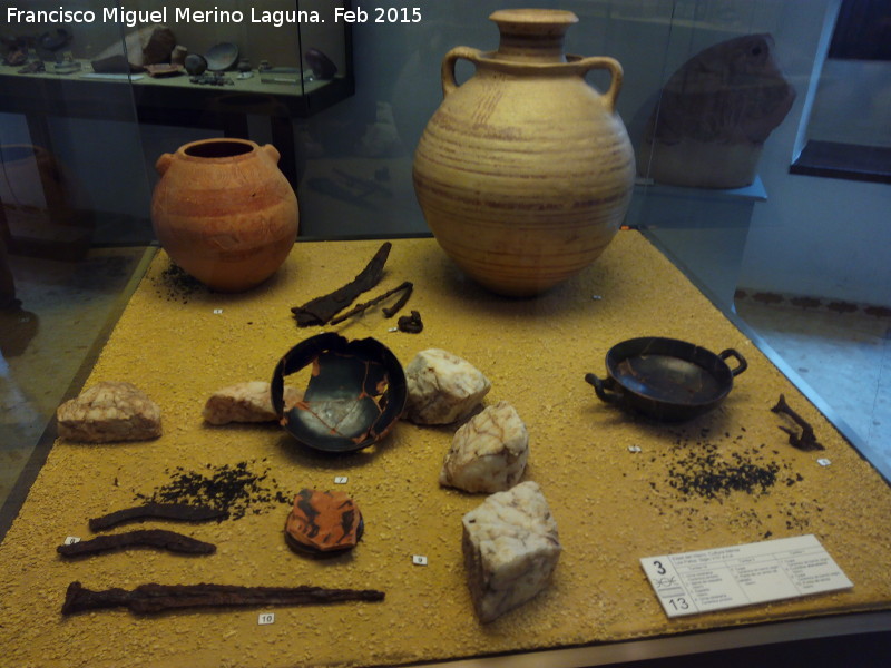 Cstulo. Necrpolis de los Patos - Cstulo. Necrpolis de los Patos. Museo Arqueolgico de Linares