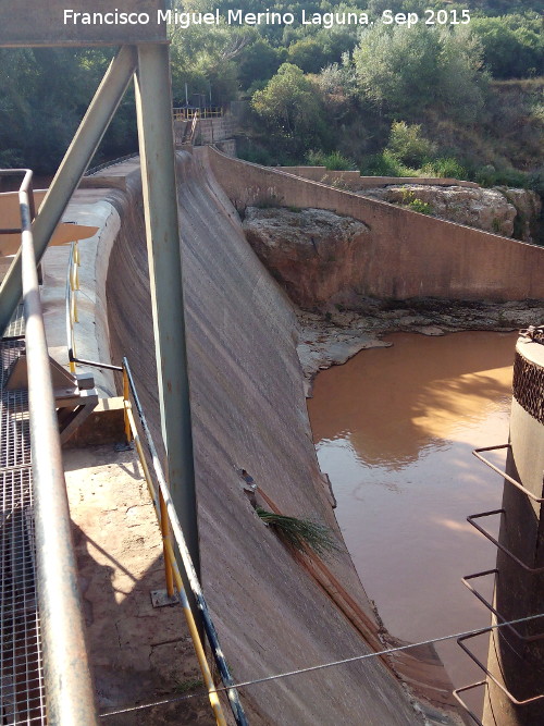 Pantano del Salto de Olvera - Pantano del Salto de Olvera. Desde la presa