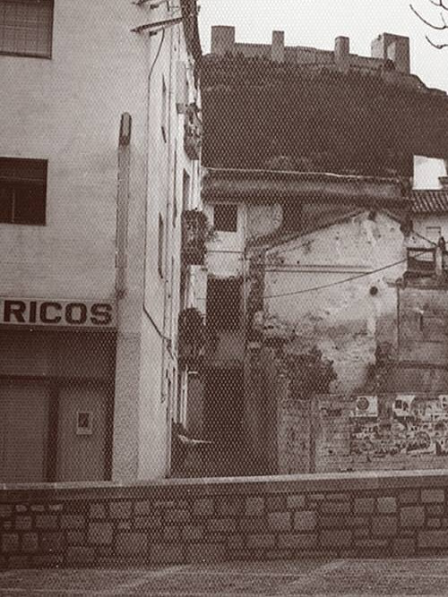 Calle San Benito - Calle San Benito. Foto antigua
