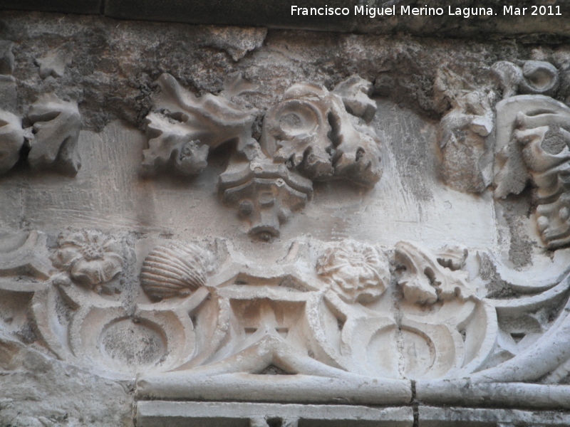 Catedral de Jan. Fachada gtica - Catedral de Jan. Fachada gtica. Hojas de acanto