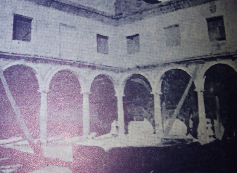 Convento de San Agustn - Convento de San Agustn. Claustro 1915